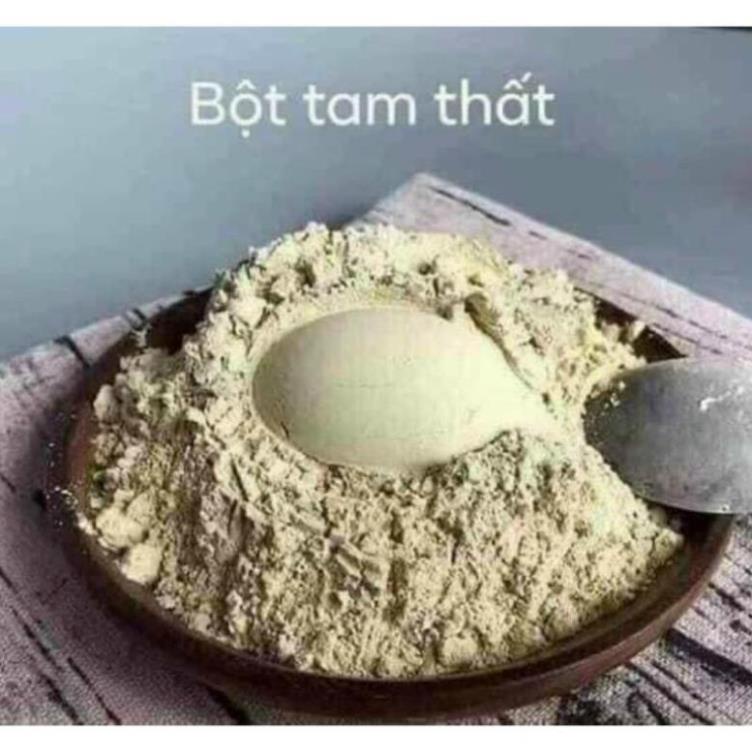 100g củ tam thất bắc hà giang khô các loại 50-52 củ
