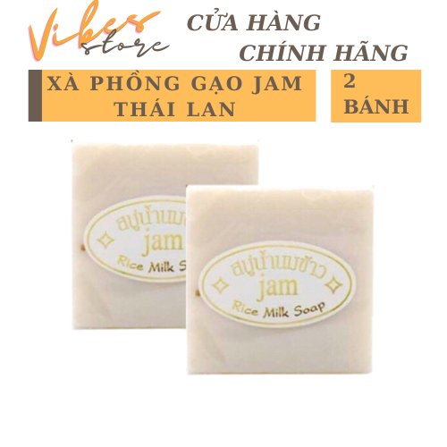 Xà phồng gạo trắng da jam thái lan