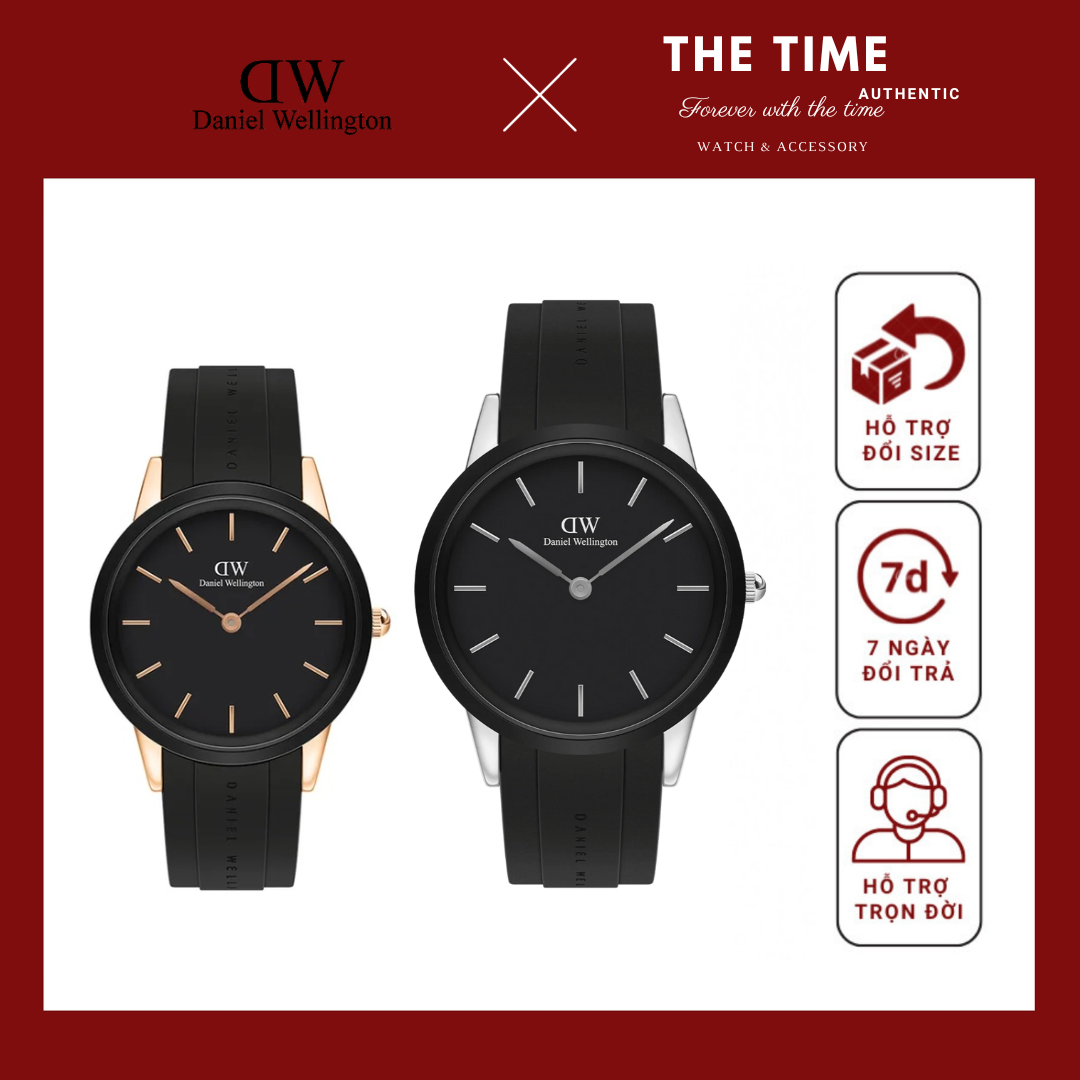 Đồng hồ nam nữ Daniel Wellington Iconic Motion Fullbox DW Hàng BBB