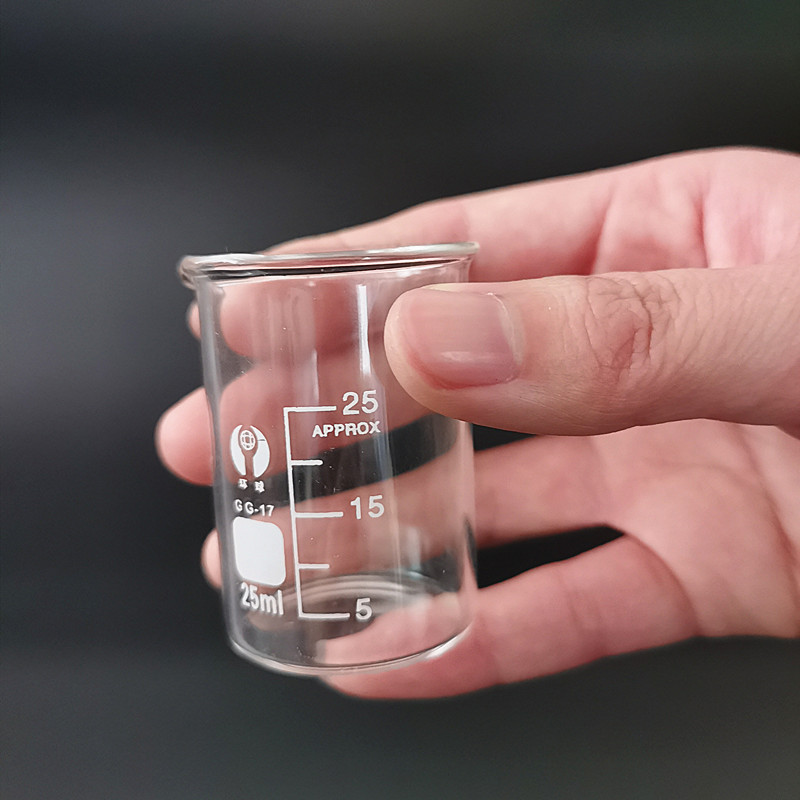 Cốc thủy tinh chịu nhiệt 25ml, 50ml