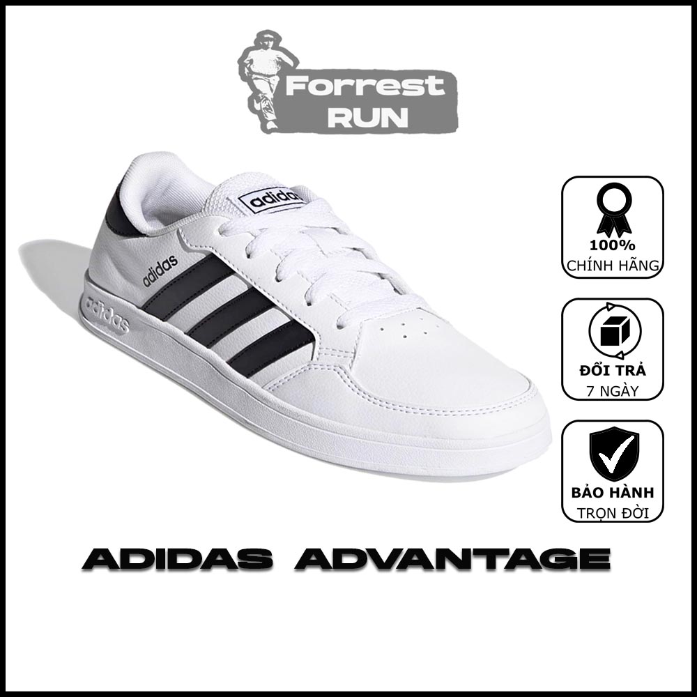 Giày thể thao nữ trắng sneaker adidas breaknet fy9506
