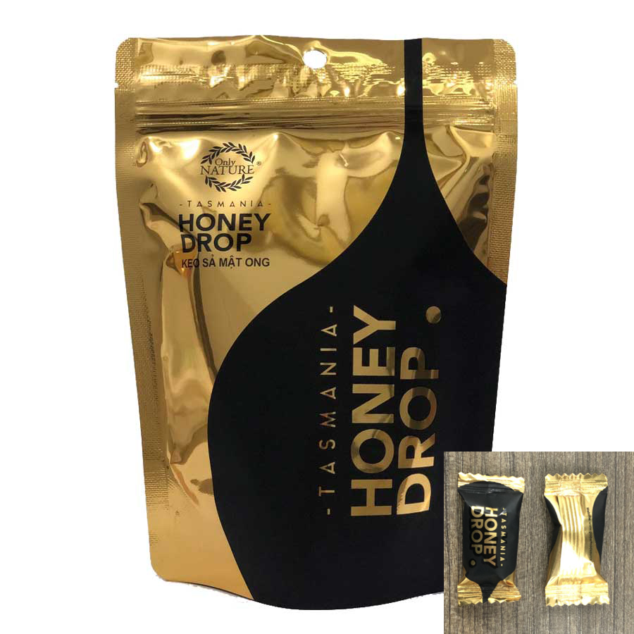 Kẹo sả nhân mật ong Honey Drop [Túi vàng 30 viên]