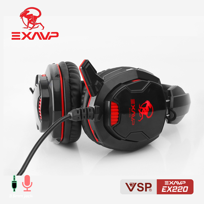 Tai nghe exavp ex220 led gaming
