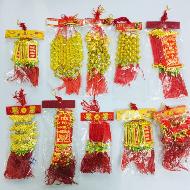 Combo 200 dây treo trang trí tết tân sửu 2021
