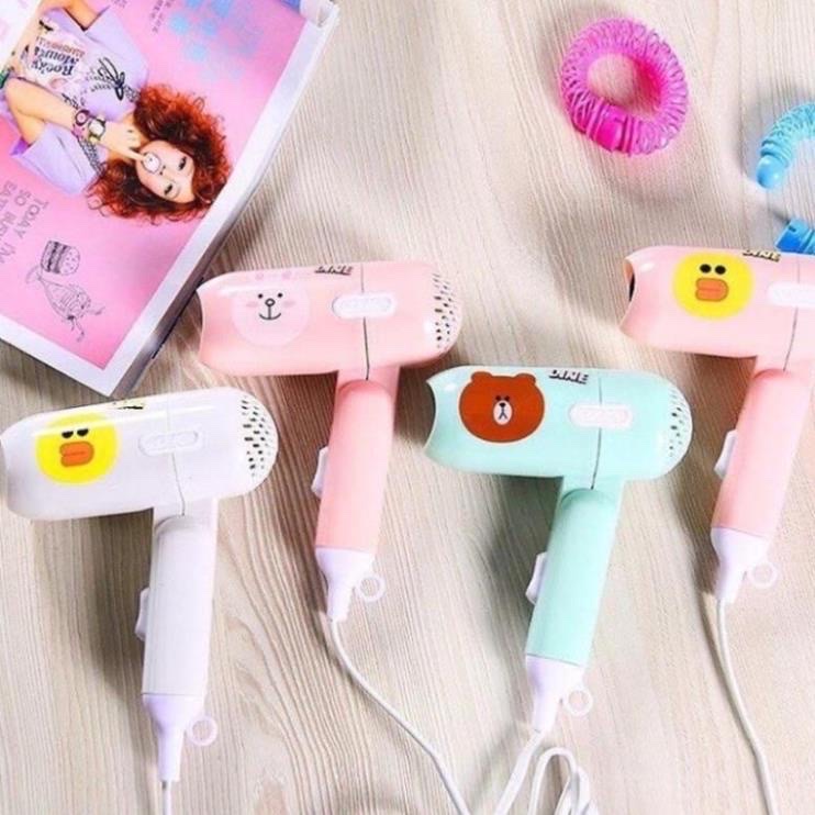 Máy xấy tóc mini bỏ túi du lịch icon siêu cute