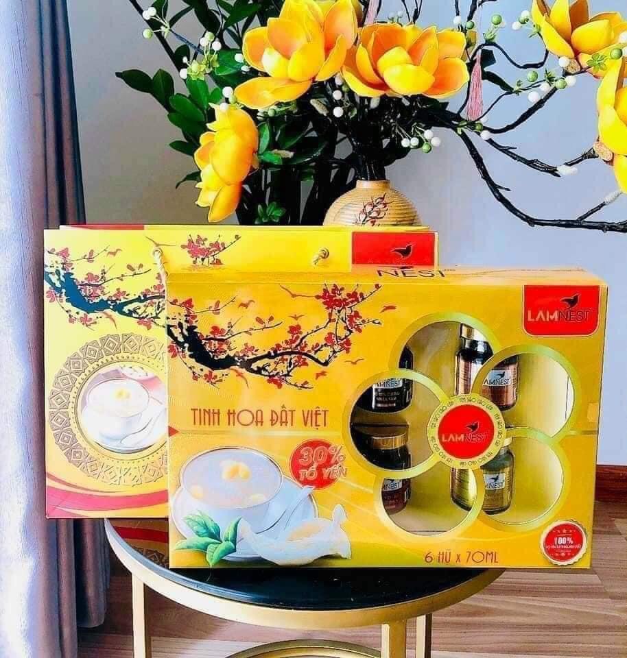 Bộ quà tặng set 6 hủ yến 70ml 290k