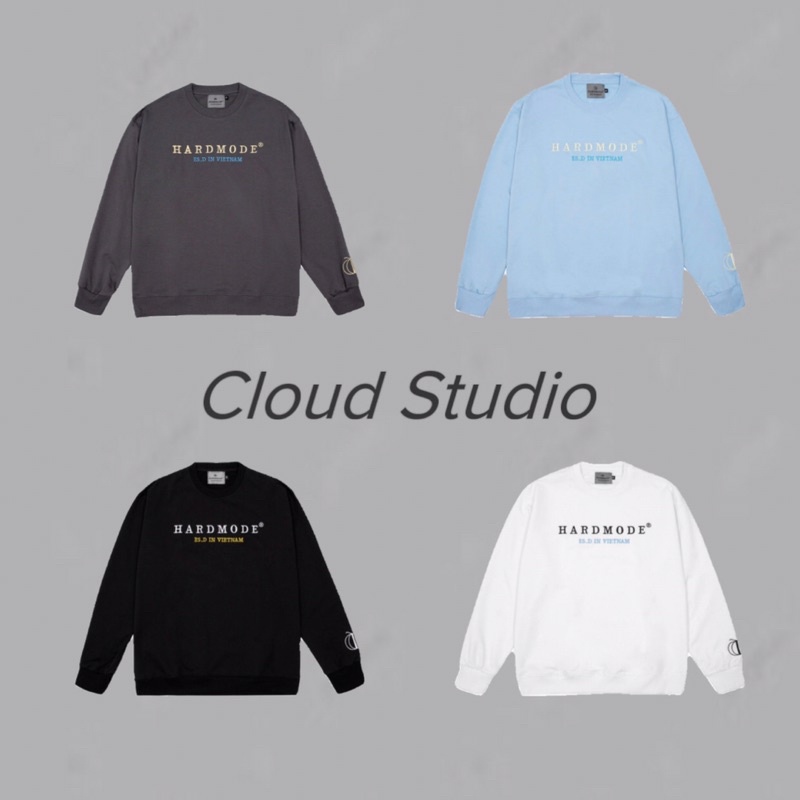 Áo sweater basic hard mode /chính hãng