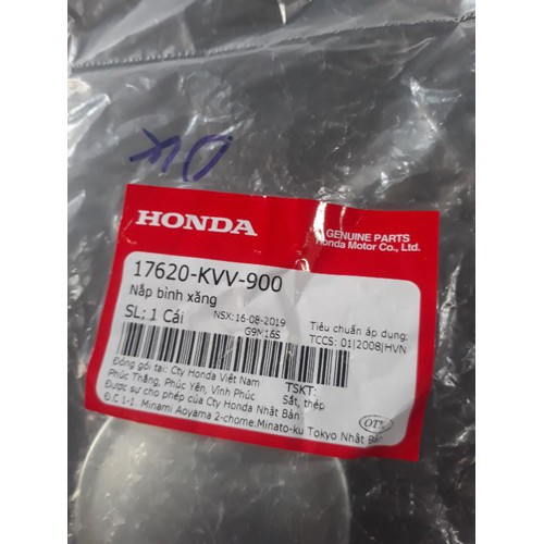 Nắp bình xăng dream.thái honda zin - nắp bình xăng