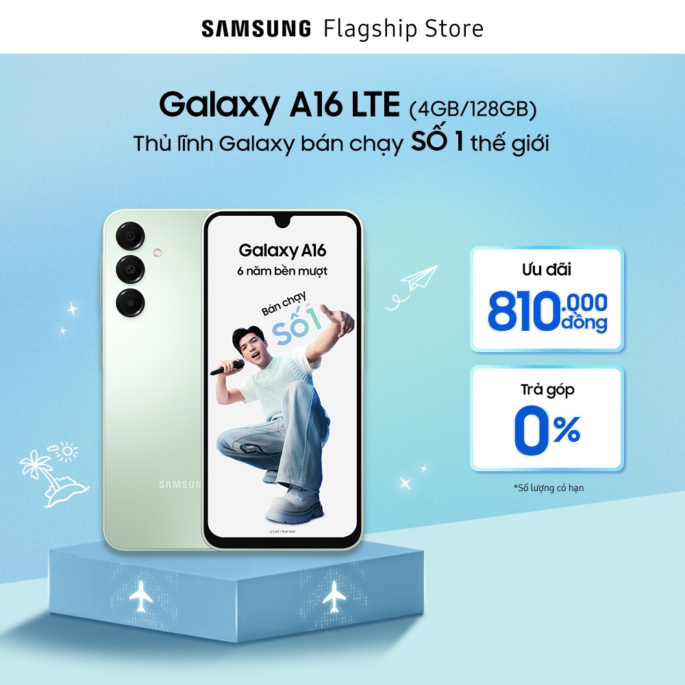 Điện thoại Samsung Galaxy A16 LTE (4GB/128GB)