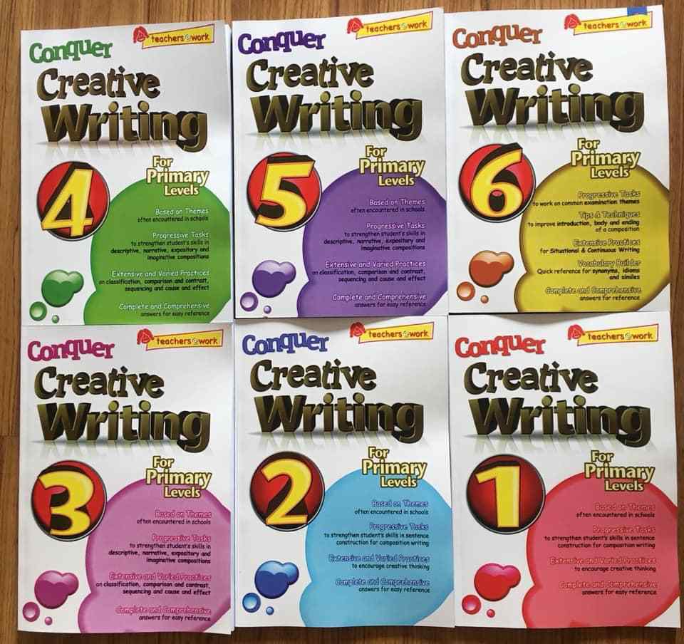Đồ chơi cho bé học tiếng anh Conquer creative writing for primary