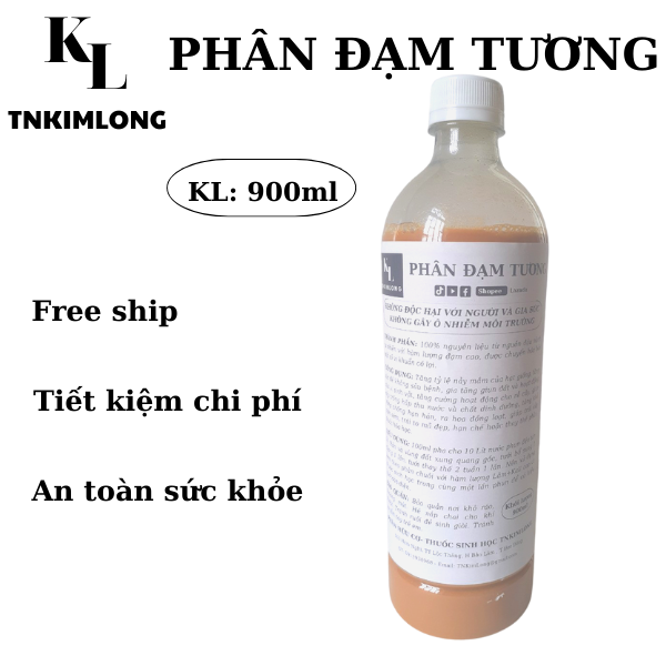 Phân đạm tương, đạm đậu nành 900ml