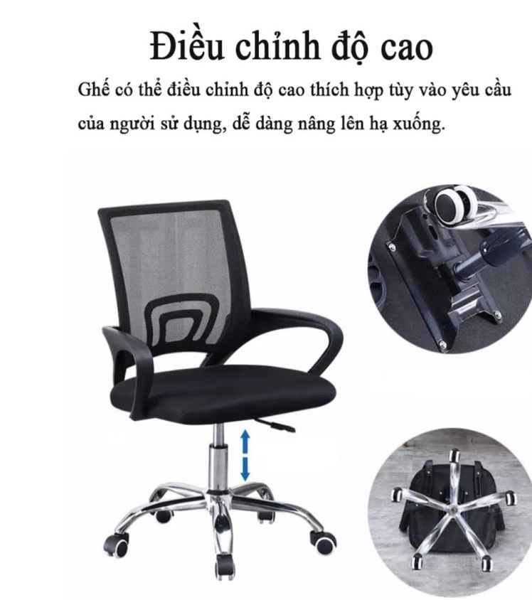 ✅SIÊU SALE🔥 Ghế Văn Phòng Xoay 360 Duy Phương Cao Cấp - Ghế Đệm Xoay Ngồi Làm Việc, Phòng Họp Tiệm Nệm Tốt