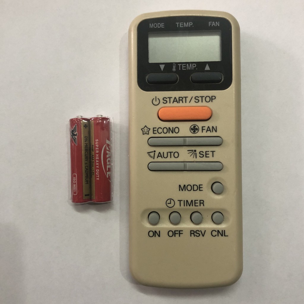 [HCM]REMOTE MÁY LẠNH .TOSHIBA _ ĐIỀU KHIỂN MÁY LẠNH .TOSHIBA NÚT CAM