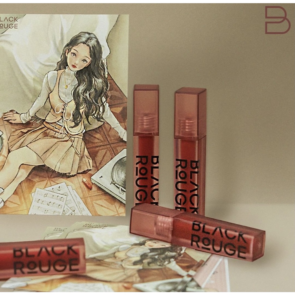 Son kem Black Rouge Air Fit Velvet Tint Ver.9 Acoustic Mood màu A46 A47 A48 A49 A50 A51 A52