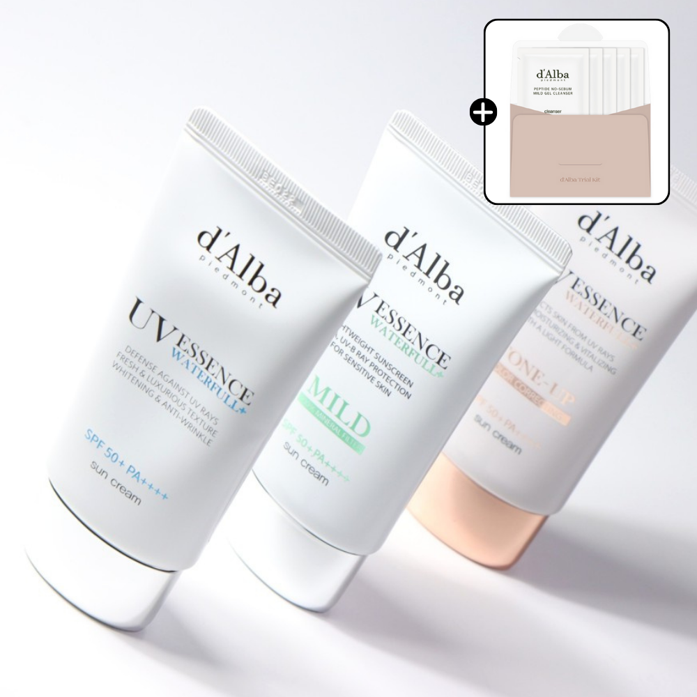 Kem chống nắng d'alba waterfull essence / mild / tone up sun cream spf50+ | 50 ml hàn quốc