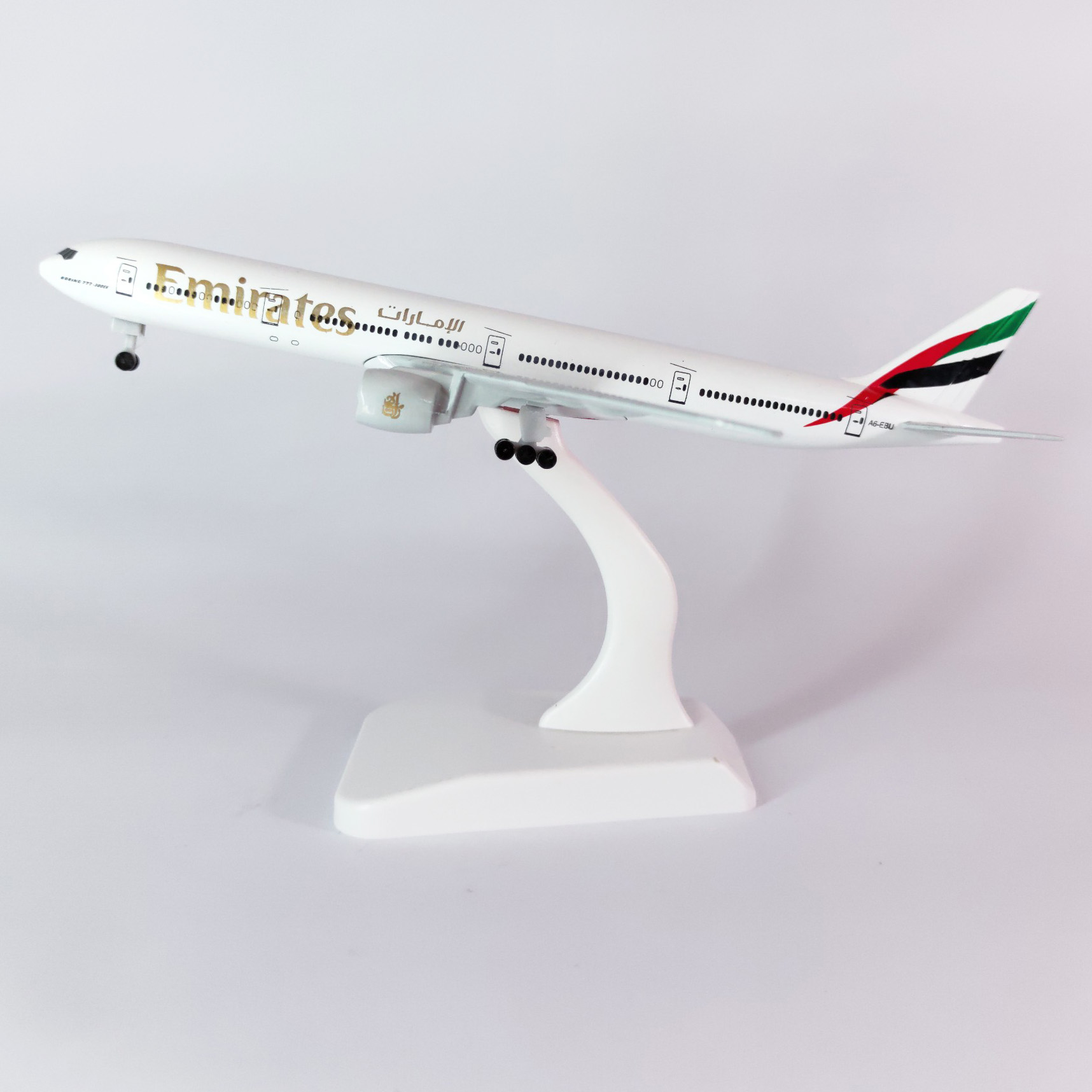 Mô hình máy bay 777 kim loại B777 dòng Boeing 777-31H(ER) ~16cm món quà tặng mô hình die-cast trưng bày phù hợp với bàn làm việc, kệ ti-vi, giá sách