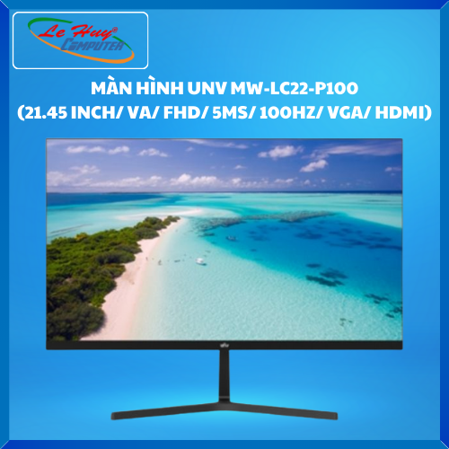 Computer Monitor Mw-Lc22-P100 (21.45 Inch/ Va/ Fhd/ 5Ms/ 100Hz/ Vga/ HDMI) - Genuine Product