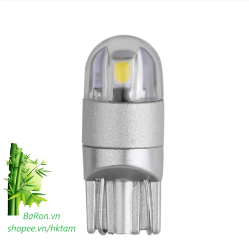 Bóng đèn demi xe máy t10-12v-2 nhân led