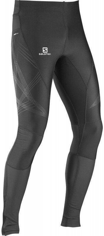 Quần bó thể thao nam intensity long tight m black - l37940700