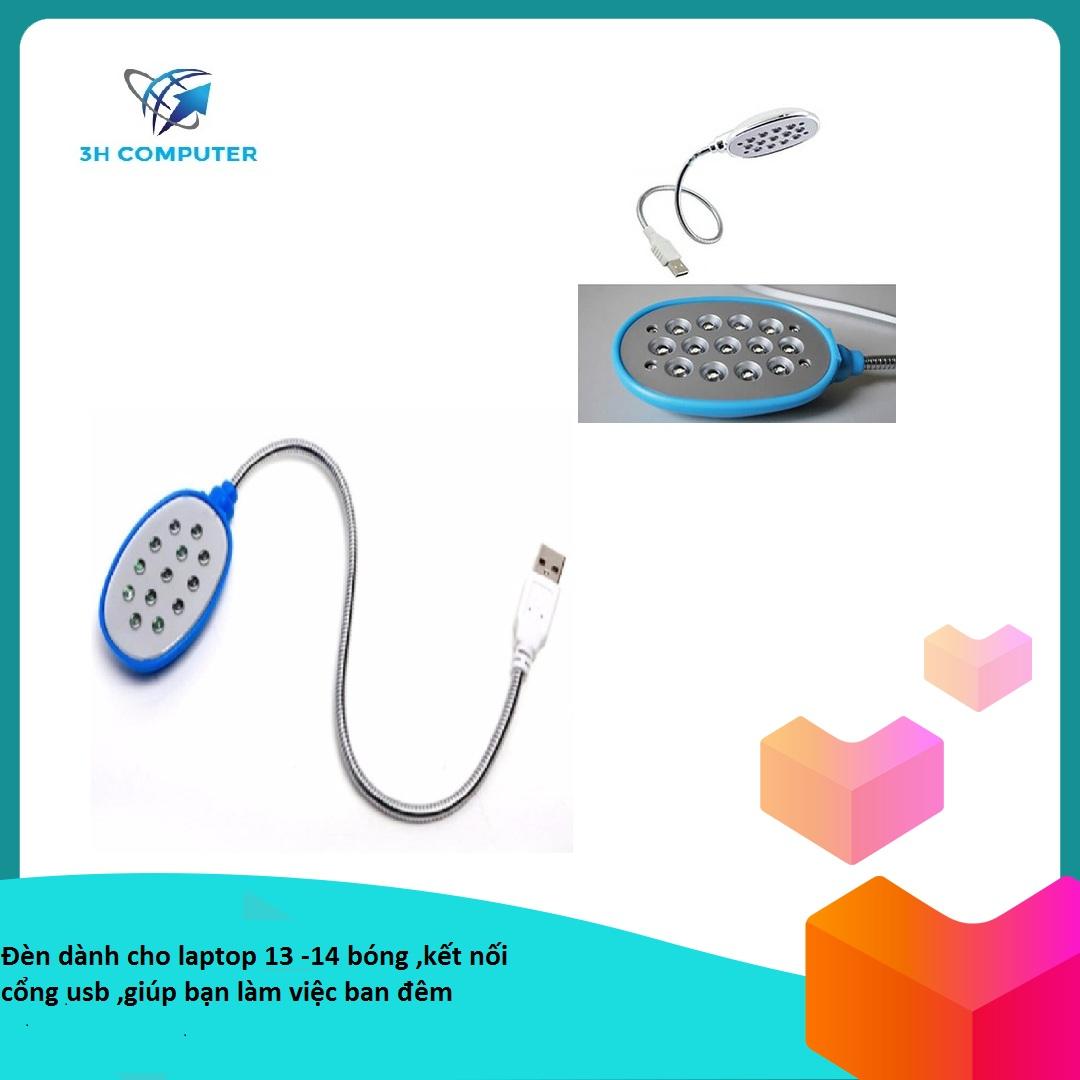 [HCM]Đèn đọc sách 13 bóng đèn laptop 13 bóng kết nối cổng usb