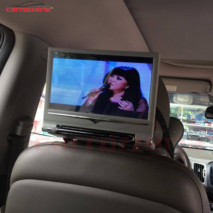Màn hình gối đầu ô tô dạng kẹp CARROZZERIA 9inch