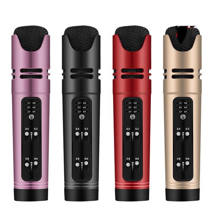 Mic thu âm karaoke live stream c16 bảo hành 6 tháng đổi mới