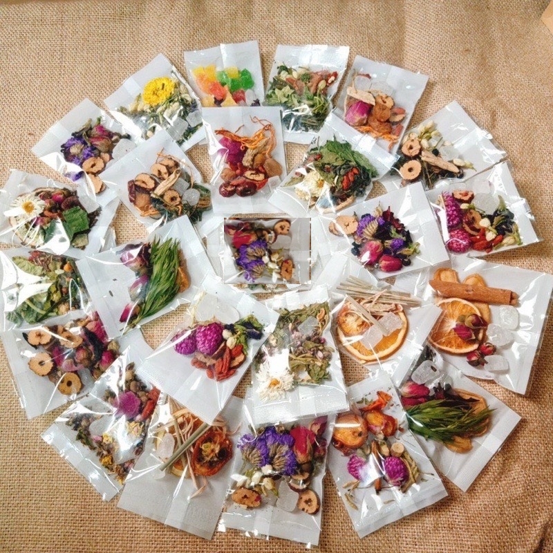 Trà dưỡng nhan detox 7 vị