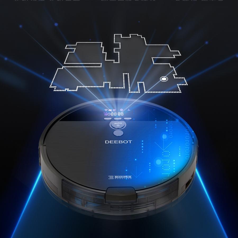 Máy robot hút bụi lau nhà thông minh ecovacs deebot df45