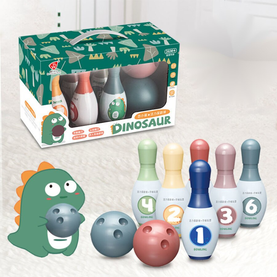 Bộ đồ chơi bowling kiểu dáng dễ thương dành cho trẻ em 1-5 tuổi