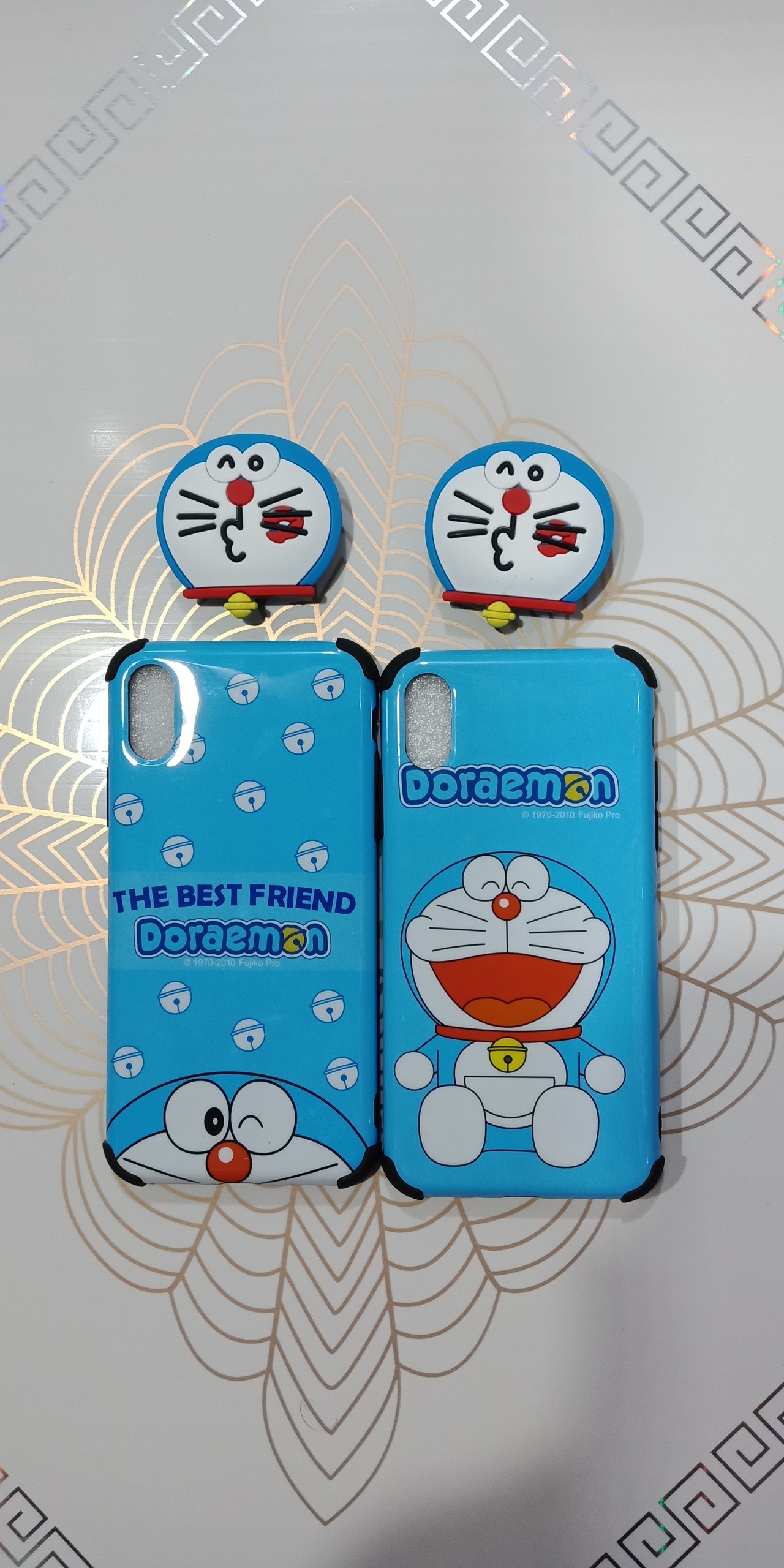 Ốp lưng và pop Iphone X/XS Doraemon