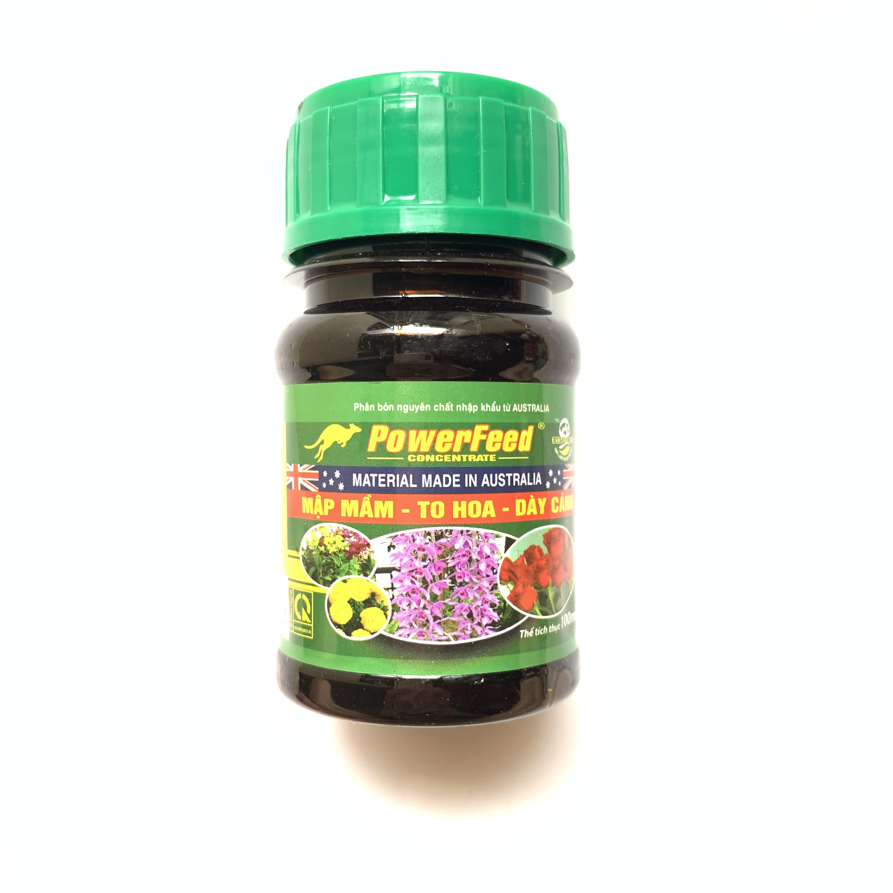 Phân Bón Hữu Cơ Cá Powerfeed Từ Úc - Mập Mầm To Hoa Dày Cánh - 100Ml/Chai