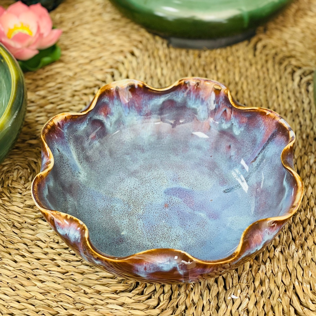 Bát Sen Thả Hoa Tắm Phật - Bát Minh Đường Tụ Thuỷ