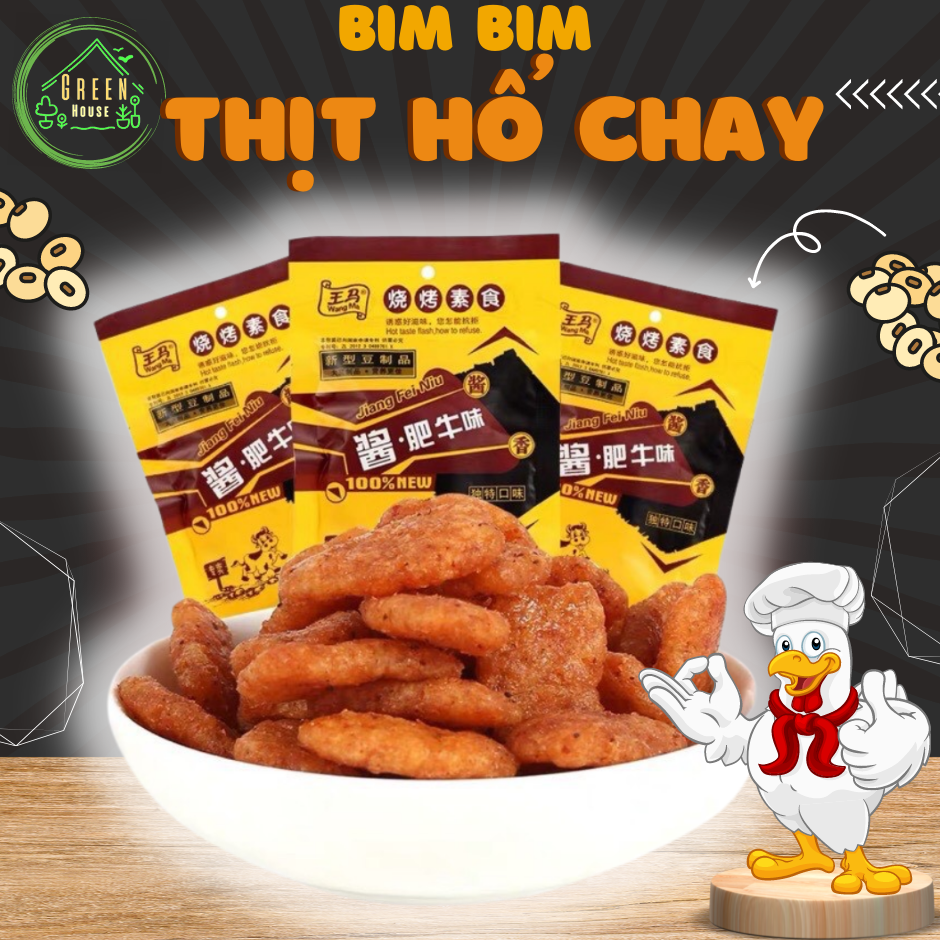 Bimbim Thịt Hổ Chay 45gr