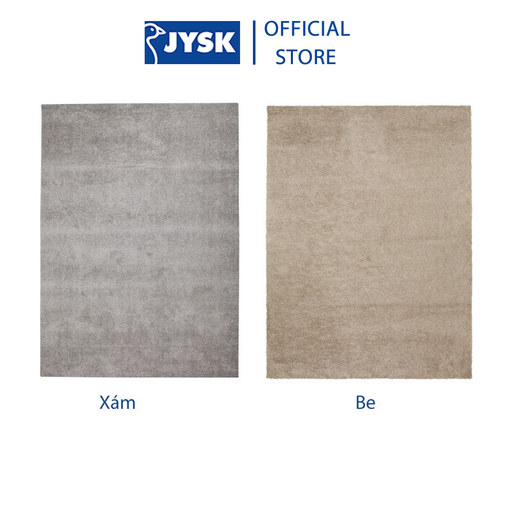 Thảm phòng khách JYSK Villeple polypropylene nhiều màu