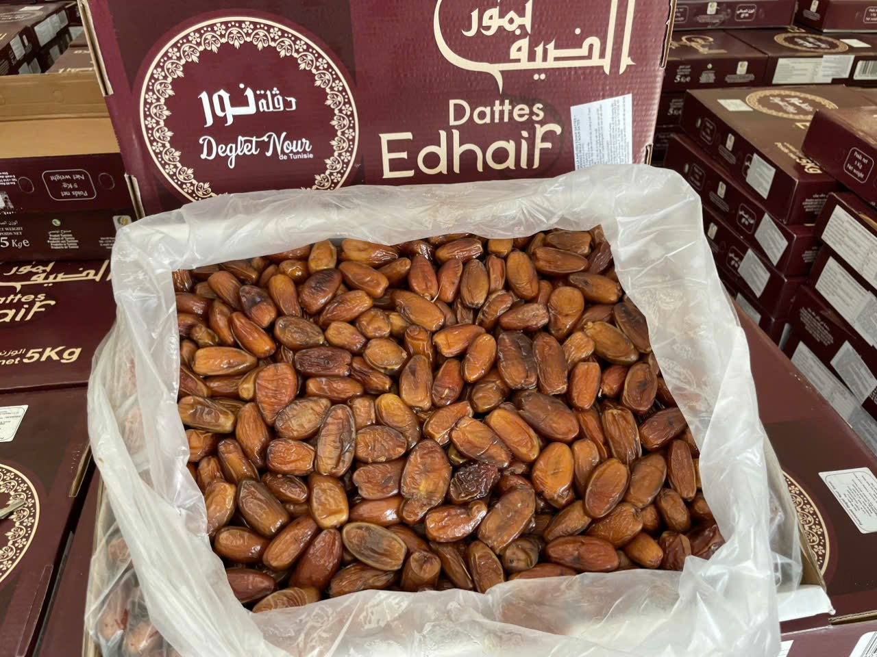Chà là sấy dẻo nguyên chất túi -500g date mới 2026
