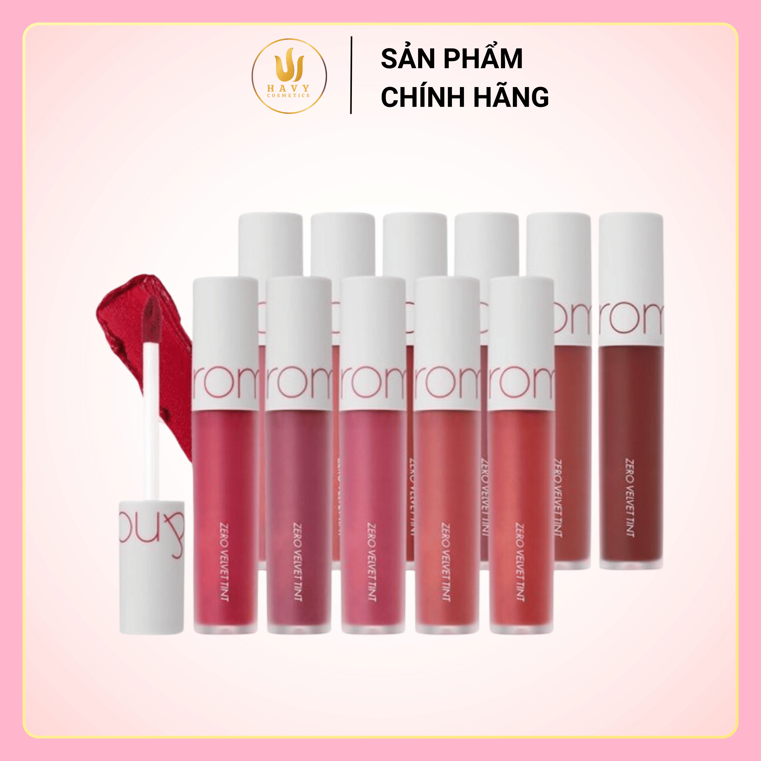 Son Kem Lì Romand Zero Velvet Tint CHÍNH HÃNG