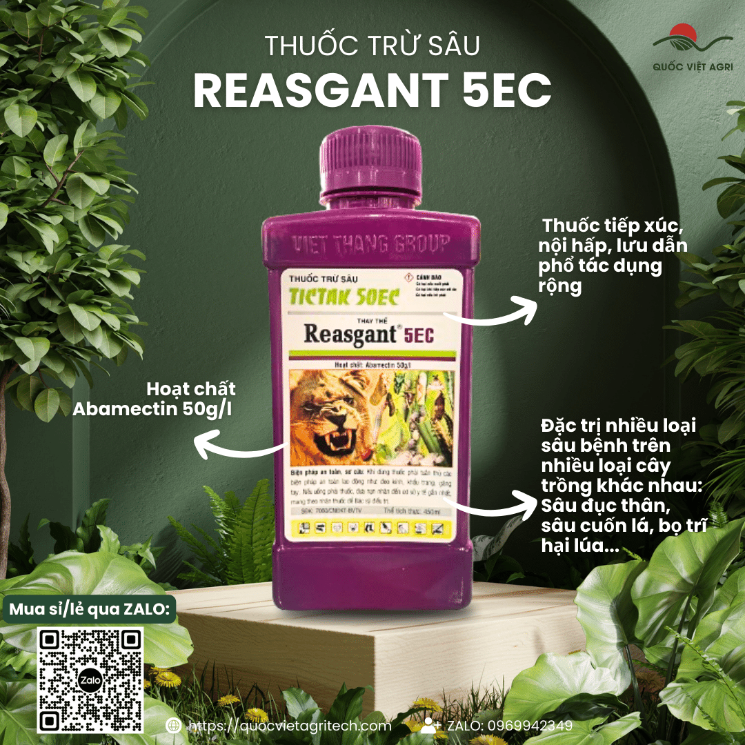 Thuốc trừ sâu - reasgant 5ec - 450ml