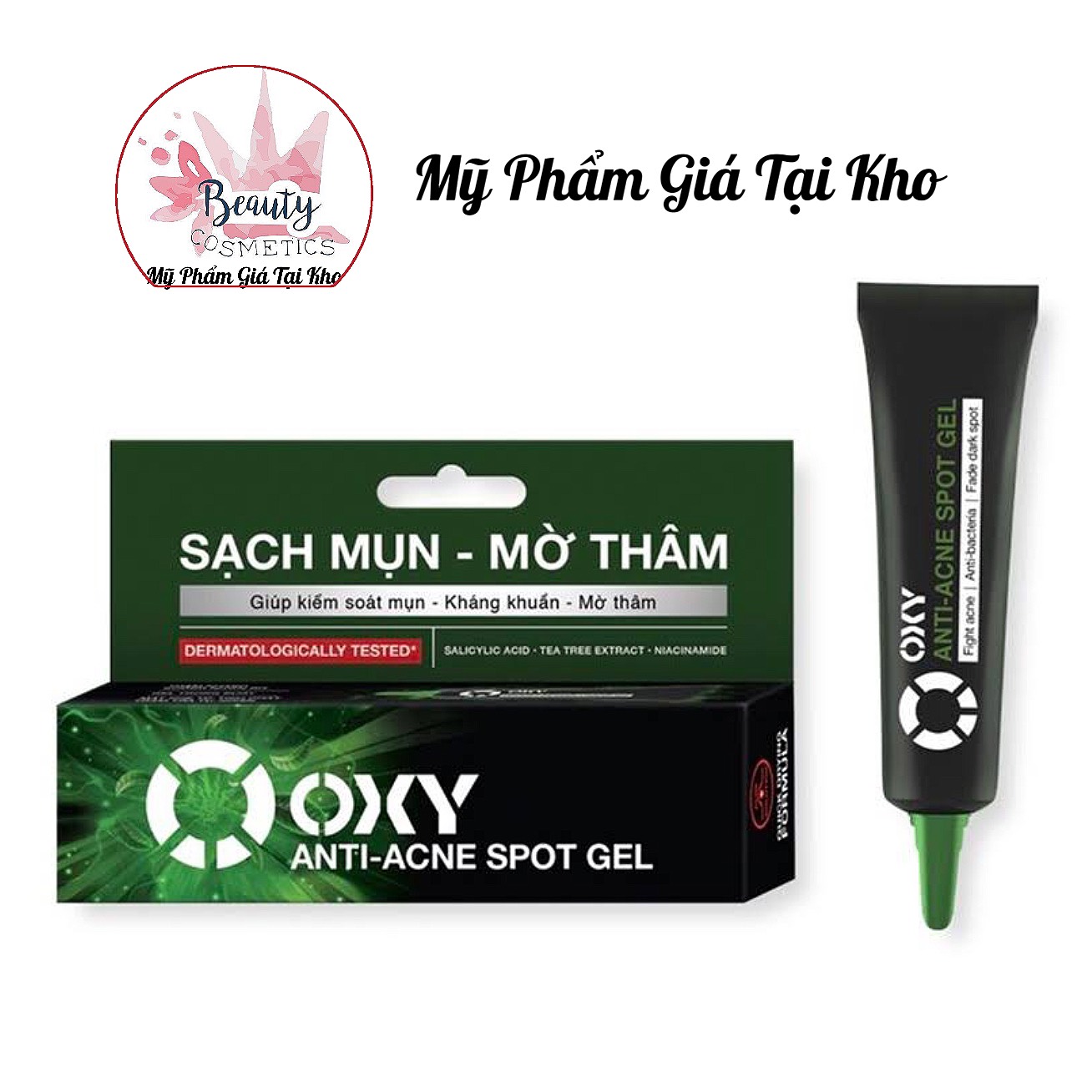 (HCM) Gel sạch mụn mờ thâm Oxy Anti-Acne Spot Gel (10g)