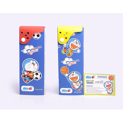 Hộp viết điểm 10 PCA-07/do với nhân vật hoạt hình Doraemon cam kết hàng đúng mô tả chất lượng đảm bảo không chứa hóa chất độc hại an toàn cho trẻ em