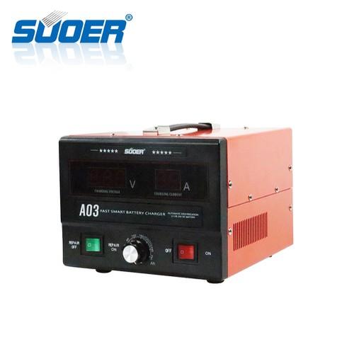 Sạc bình ắc quy nhanh thông minh 30a 12v 24v - a03-1224