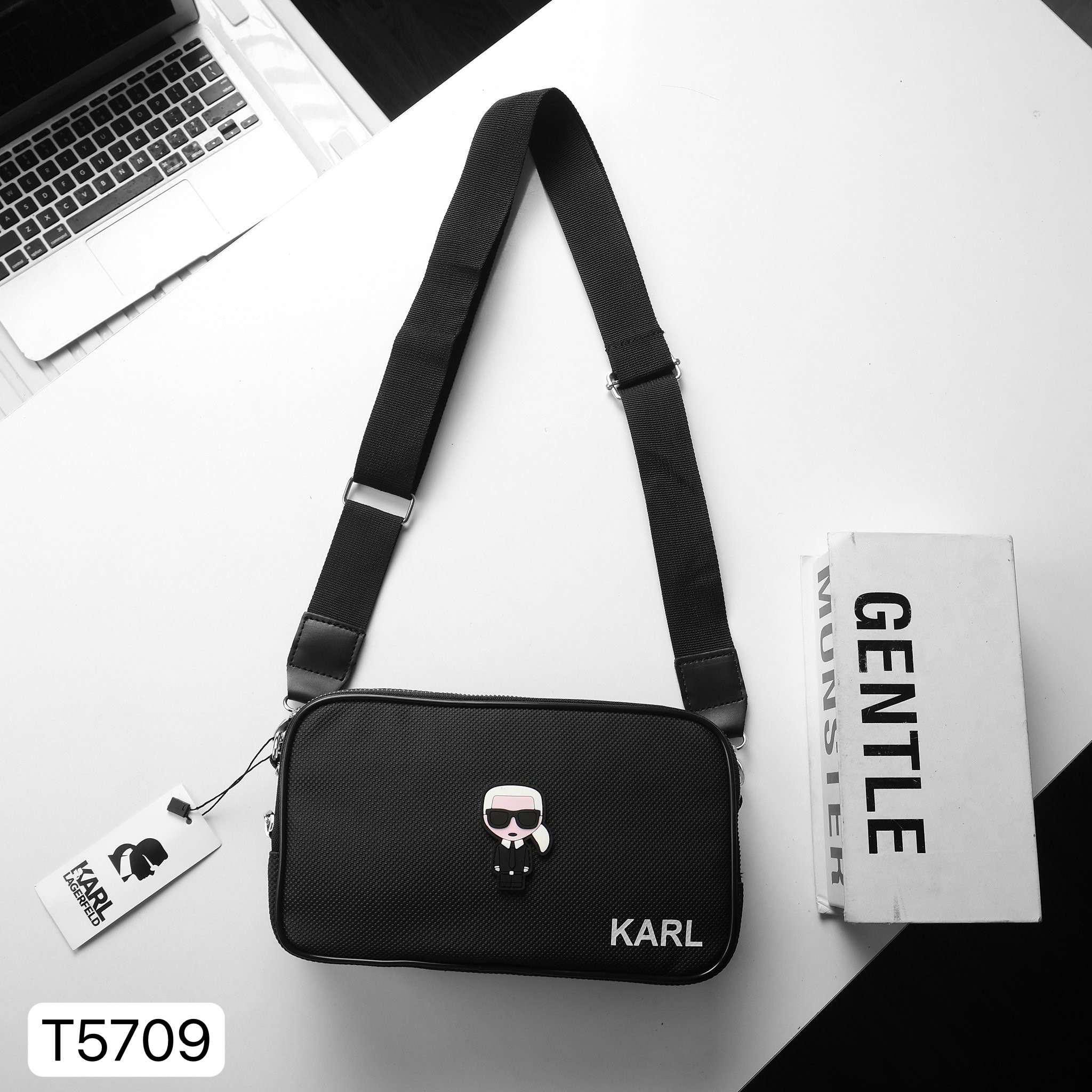 Túi đeo chéo ngang karl - túi karl lagerfeld