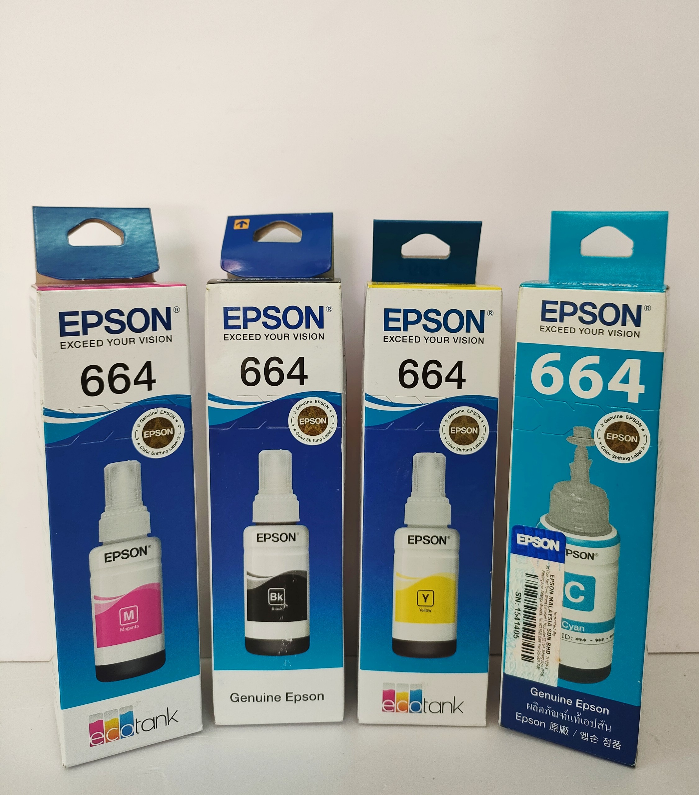 Mực in epson mã 664