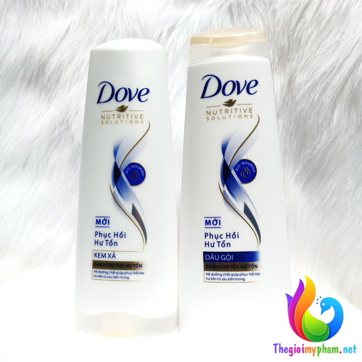 Combo Dầu Gội Dove 330ml + Dầu Xả Dove 353ml