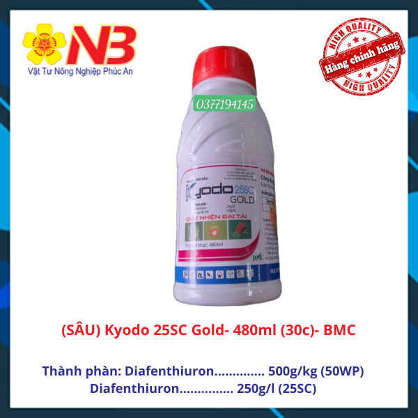Thuốc trừ nhện kyodo 25sc gold- 480ml - bmc
