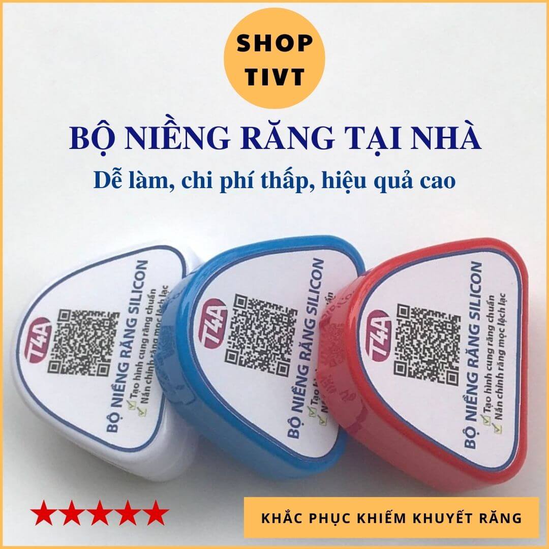 Bộ niềng răng tại nhà, chỉnh nha1, làm răng đẹp với chi phí thấp, đơn giản, hiệu quả để nắn chỉnh răng lệch lạc nhẹ, niềng răng 3 miếng-TIVT