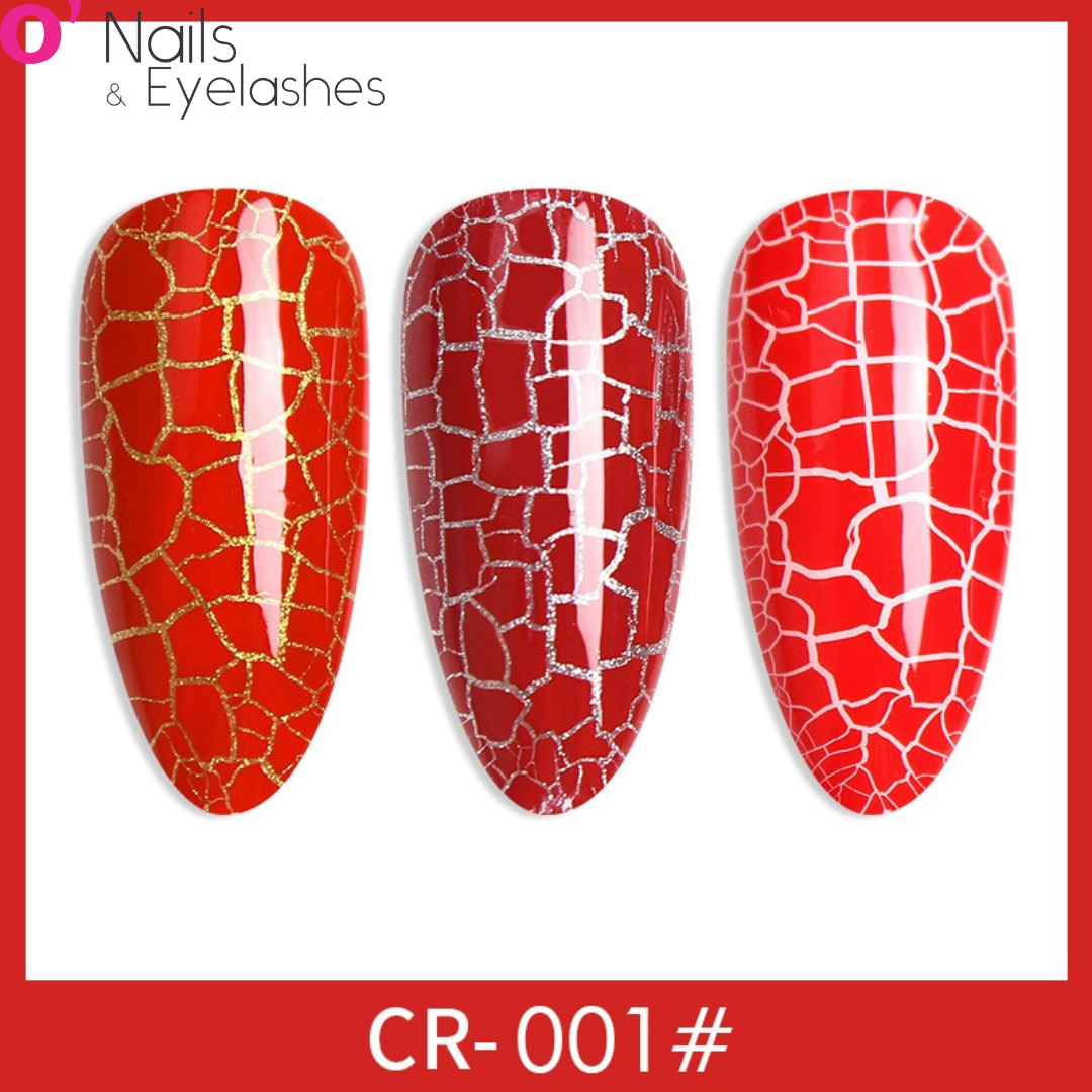 Sơn gel as sơn nứt cr - 15ml chai đen chính hãng