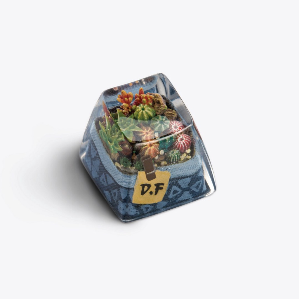 Keycap Artisan bàn phím cơ Dwarf Factory TERRARIUM - Hàng chính hãng