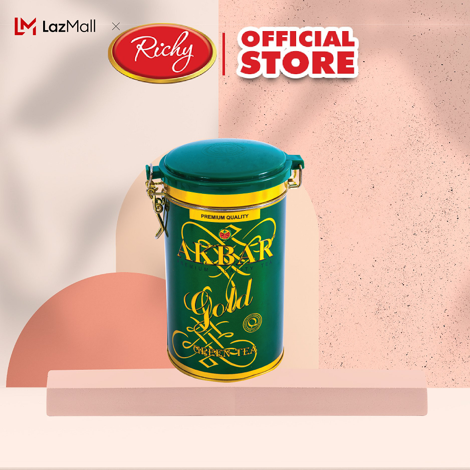 Trà akbar gold ht xanh hộp 275g