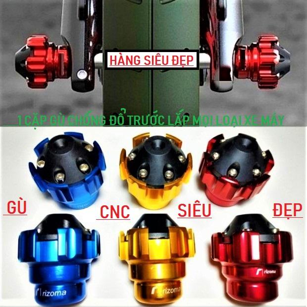 GÙ CHỐNG ĐỔ TRƯỚC 6 KHÍA LOẠI ĐẸP GẮN CÁC LOẠI XE , CHỐNG ĐỔ XE MÁY , GÙ BẢO VỀ XE MÁY , PHỤ TÙNG XE MÁY , PHỤ KIỆN XE MÁY
