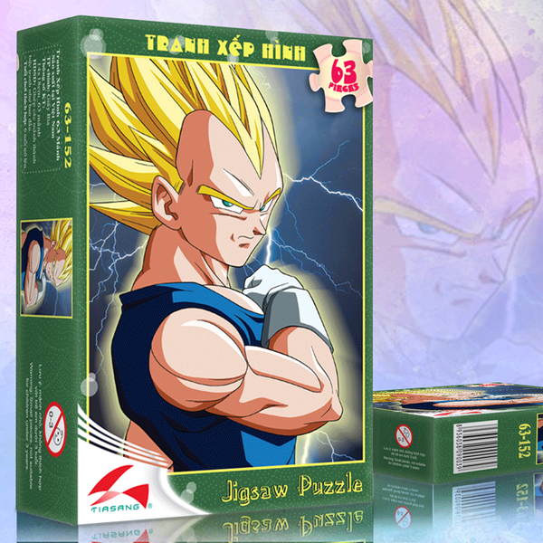 Tranh xếp hình 63 mảnh - Vegeta